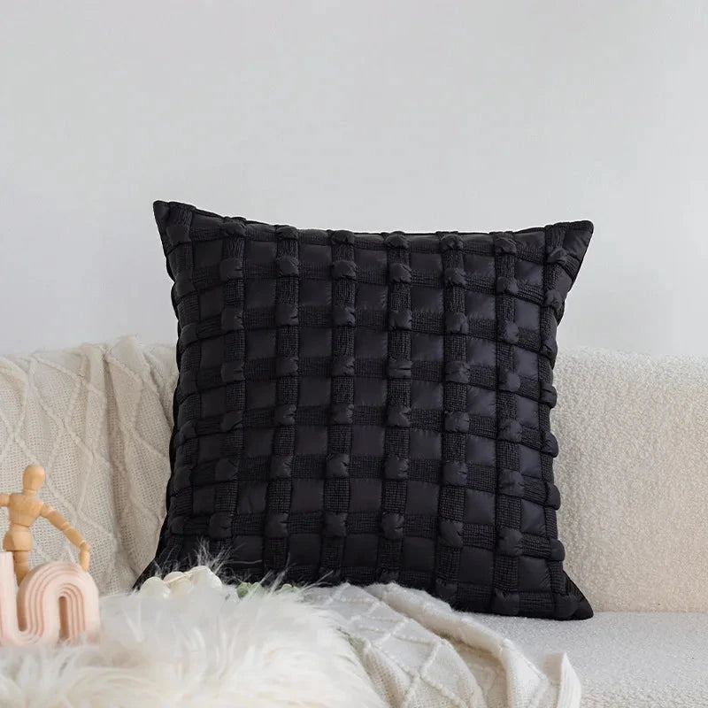 30X50/45X45CM Black White Throw Pillow Cover Modern Simple Stamping Waist Cushion Cover Decor Home Decorative Pillowcase Julia M LifeStyles