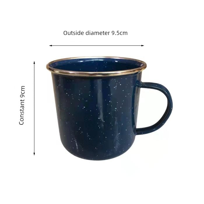 Starry Sky Enamel Tea Container: A Retro Elegance for Connoisseurs Julia M LifeStyles
