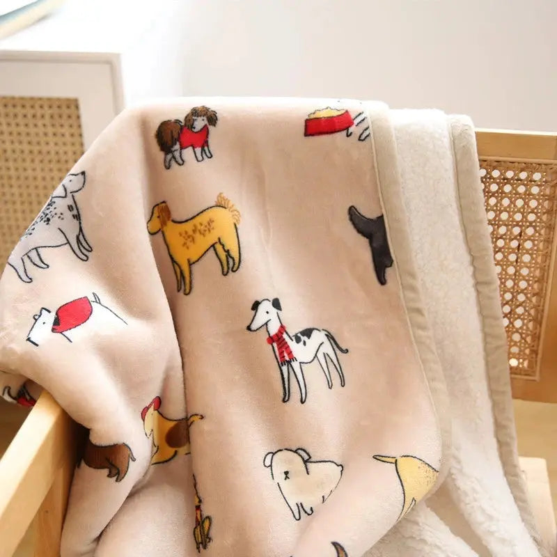 Scandinavian Winter Luxe Coral Fleece Throw Blanket Julia M LifeStyles