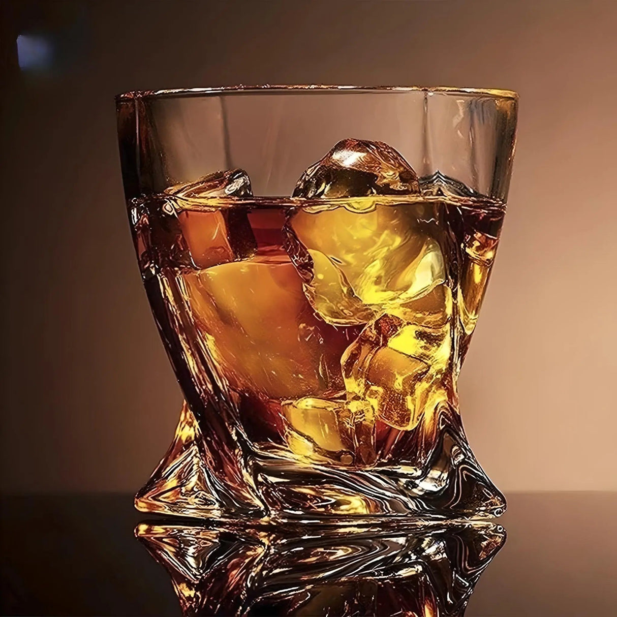 Exquisite Crystal Glass Twist Mug - 340ml - Julia M LifeStyles