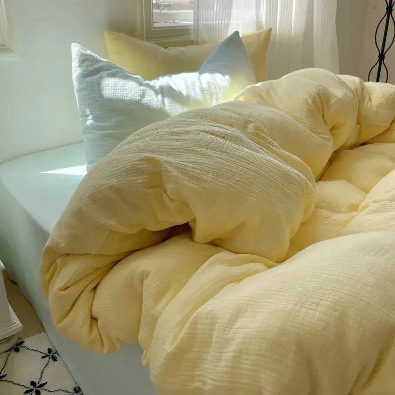 Ultra Soft Washed Microfiber Duvet Cover Set with Pillowcases Julia M LifeStyles