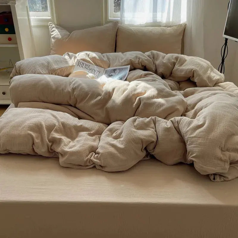 Ultra Soft Washed Microfiber Duvet Cover Set with Pillowcases Julia M LifeStyles