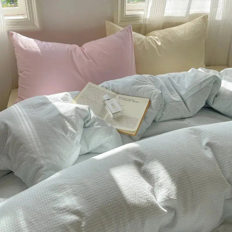 Ultra Soft Washed Microfiber Duvet Cover Set with Pillowcases Julia M LifeStyles