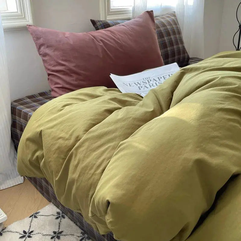 Ultra Soft Washed Microfiber Duvet Cover Set with Pillowcases Julia M LifeStyles