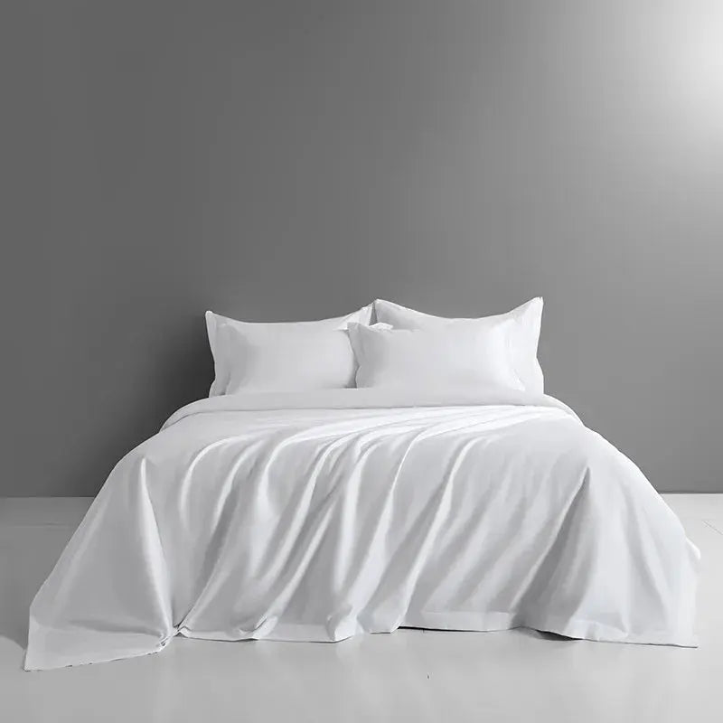 1000TC Long Staple Cotton Silky Sateen Smooth Texture Luxury Soft 3Pcs Duvet cover Pillowcases for All Season Twin Double Queen - Julia M LifeStyles
