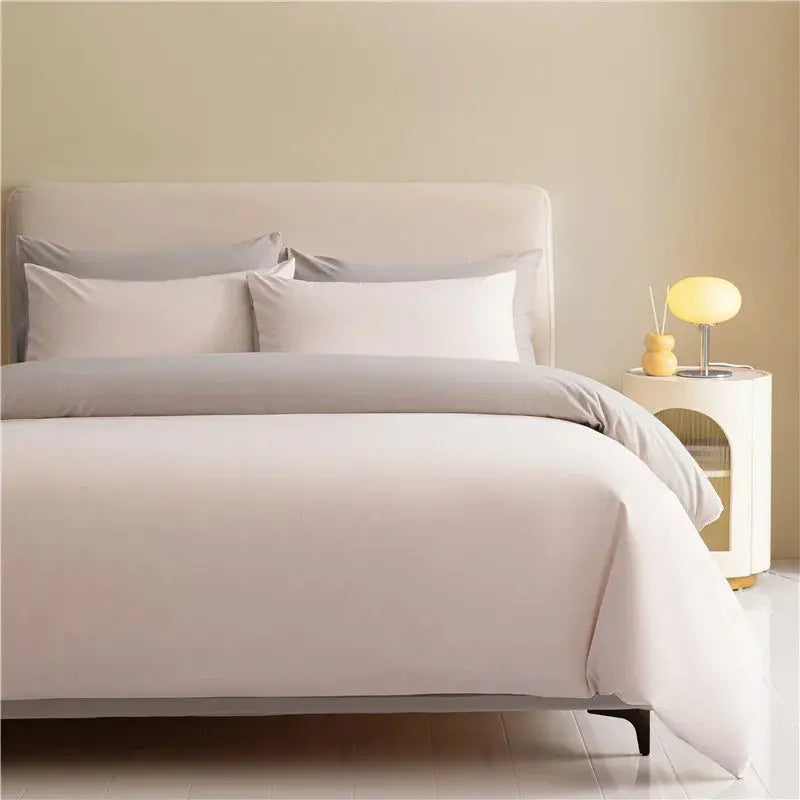 Luxurious Reversible Brushed Cotton Duvet Cover Set with Pillowcases Julia M LifeStyles