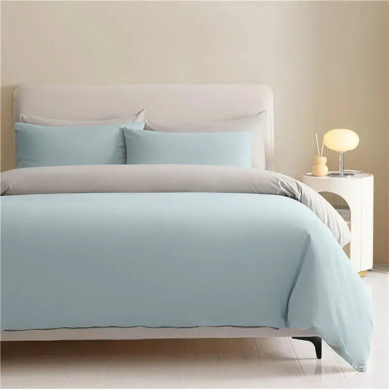 Luxurious Reversible Brushed Cotton Duvet Cover Set with Pillowcases Julia M LifeStyles