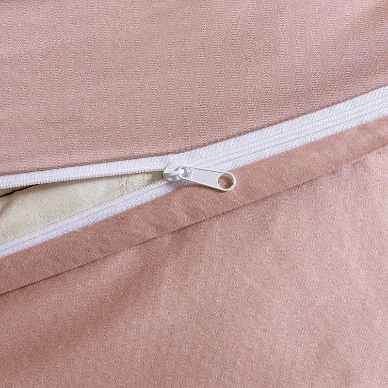 Luxury 1000TC Egyptian Cotton Duvet Cover Set with Silver Embroidery Julia M LifeStyles