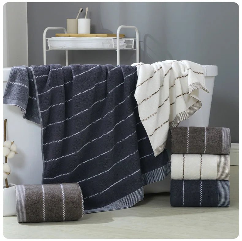 2PCS Green Bath Towels Set - Julia M LifeStyles