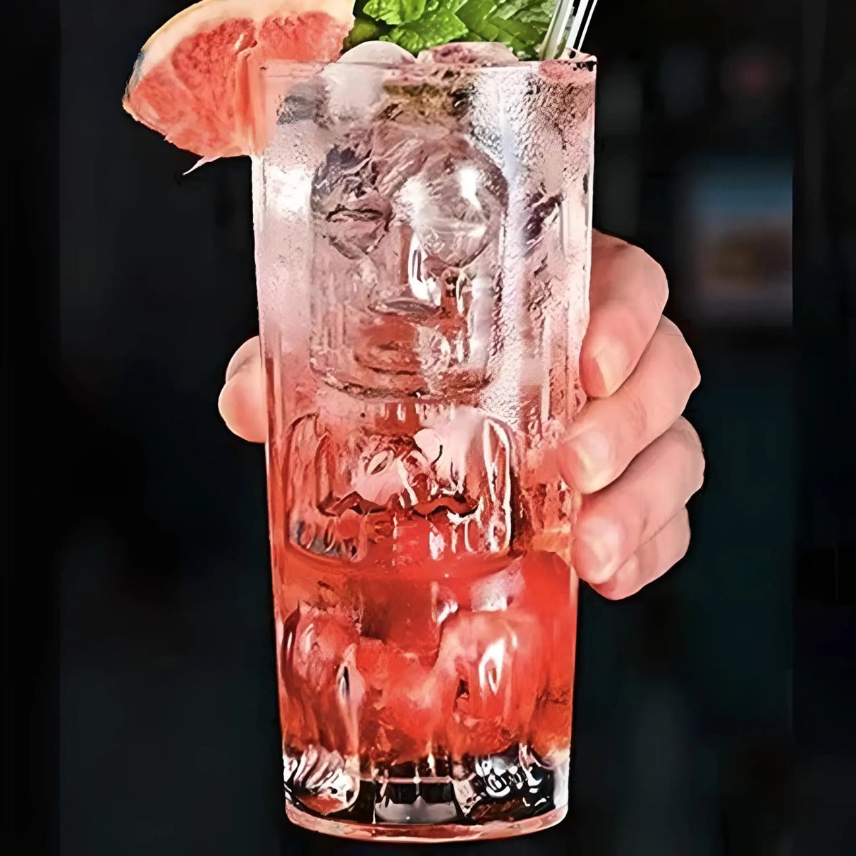 Big Eyes Ghost Face Tiki Cocktail Glass - Julia M LifeStyles