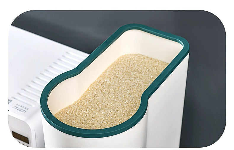 Product with a top grid for easy grain cleaning on a white background