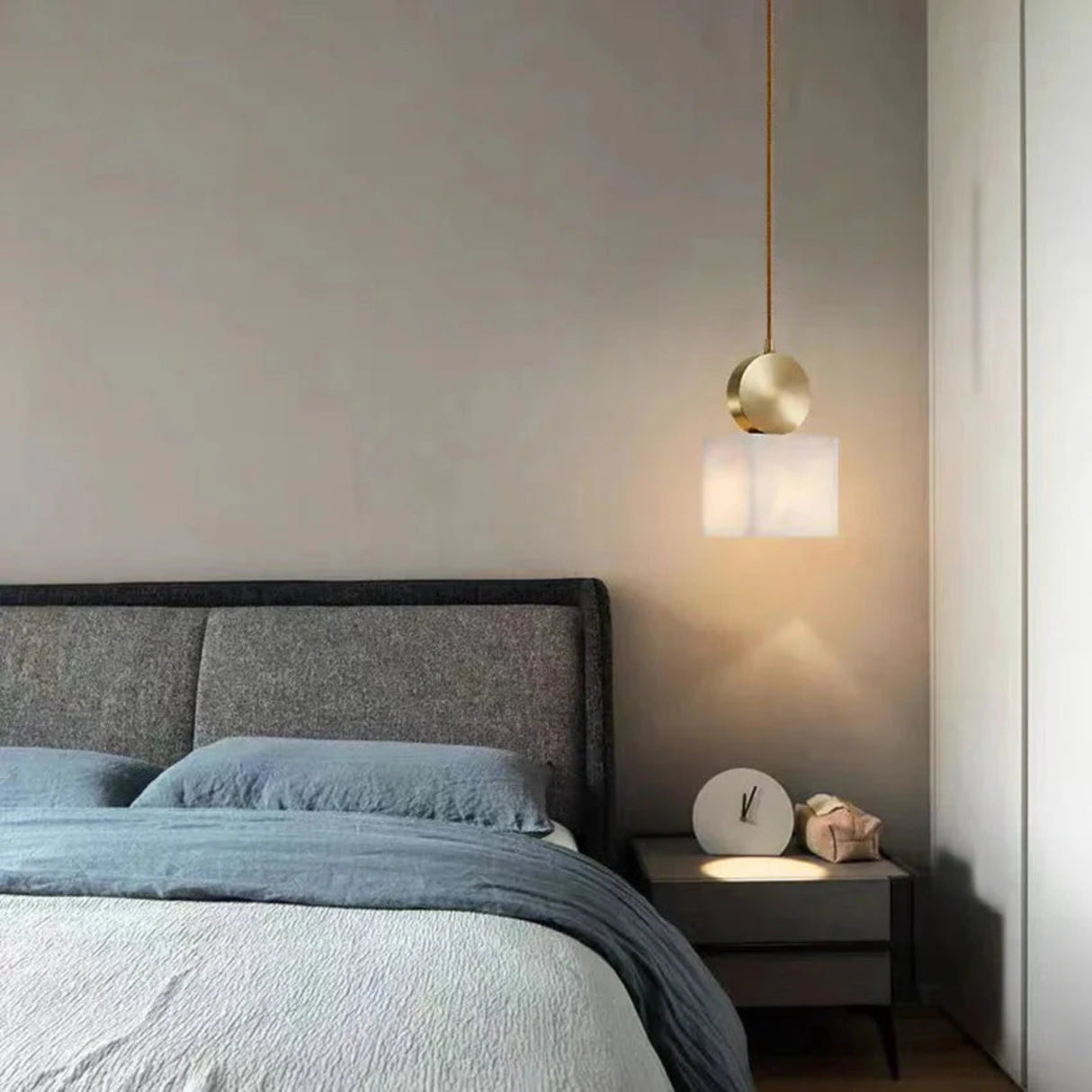 Nordic Marble+ Copper Pendant Lights LED Hanging Lamp Fixtures Bedroom Bedside Dining Room Indoor Lighting Lustres Luminaires G9 Julia M LifeStyles