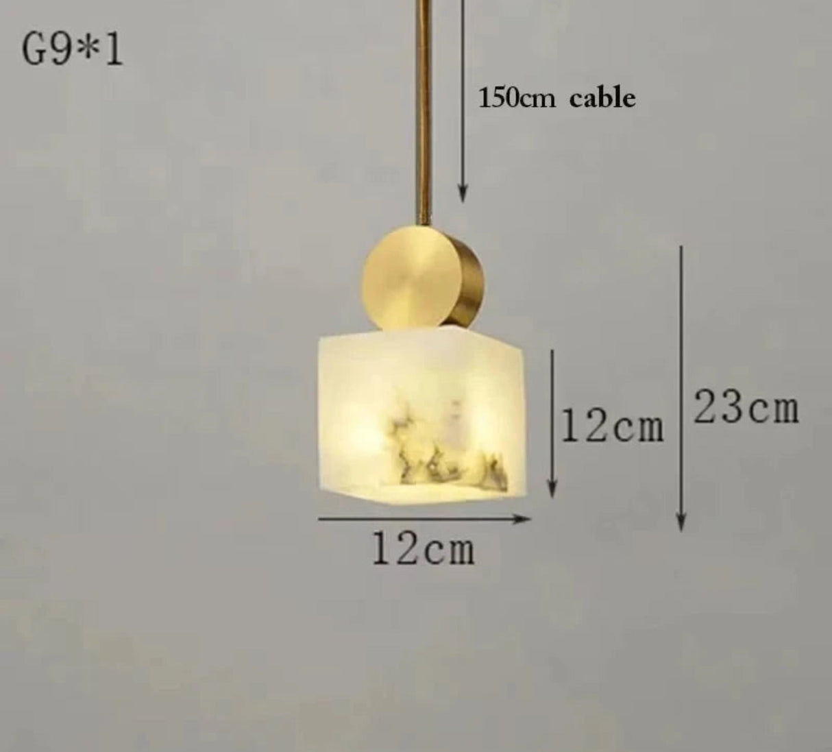 Nordic Marble+ Copper Pendant Lights LED Hanging Lamp Fixtures Bedroom Bedside Dining Room Indoor Lighting Lustres Luminaires G9 Julia M LifeStyles