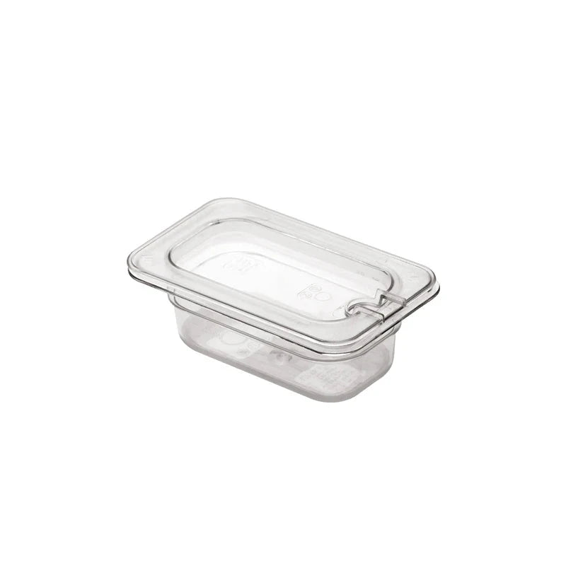 Polycarbonate GN Container Cover with Ladle Hole - High Quality Food Storage Lid Julia M LifeStyles