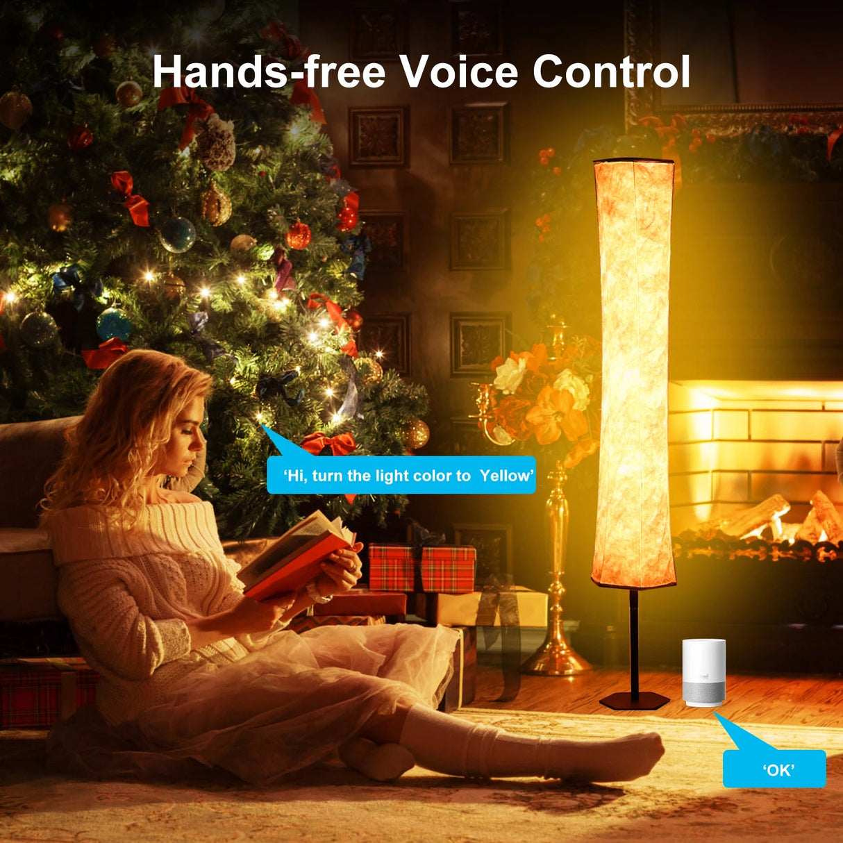 Julia M Lifestyles RGB Remote Control Floor Lamp - Julia M LifeStyles