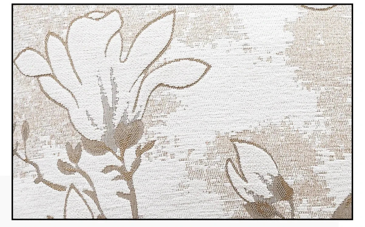 Exquisite Nordic Floral Embroidery French Cream Throw Pillow Cover Julia M LifeStyles