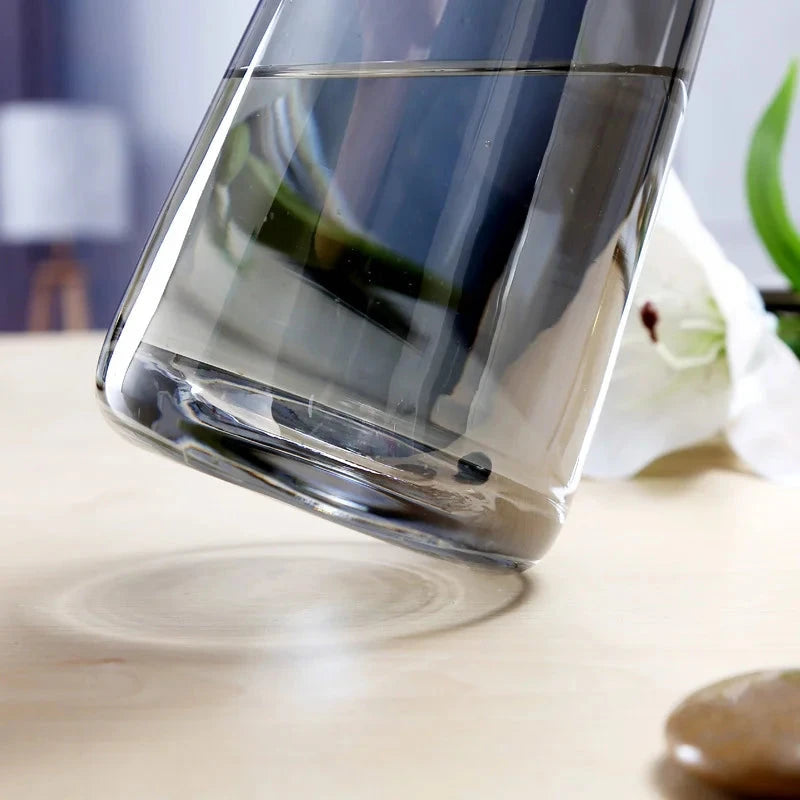 Transparent Glass Vase Julia M LifeStyles