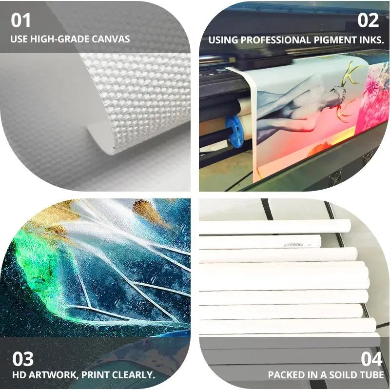 Vintage Middle-earth Map Canvas Painting 🗺️ - Julia M LifeStyles