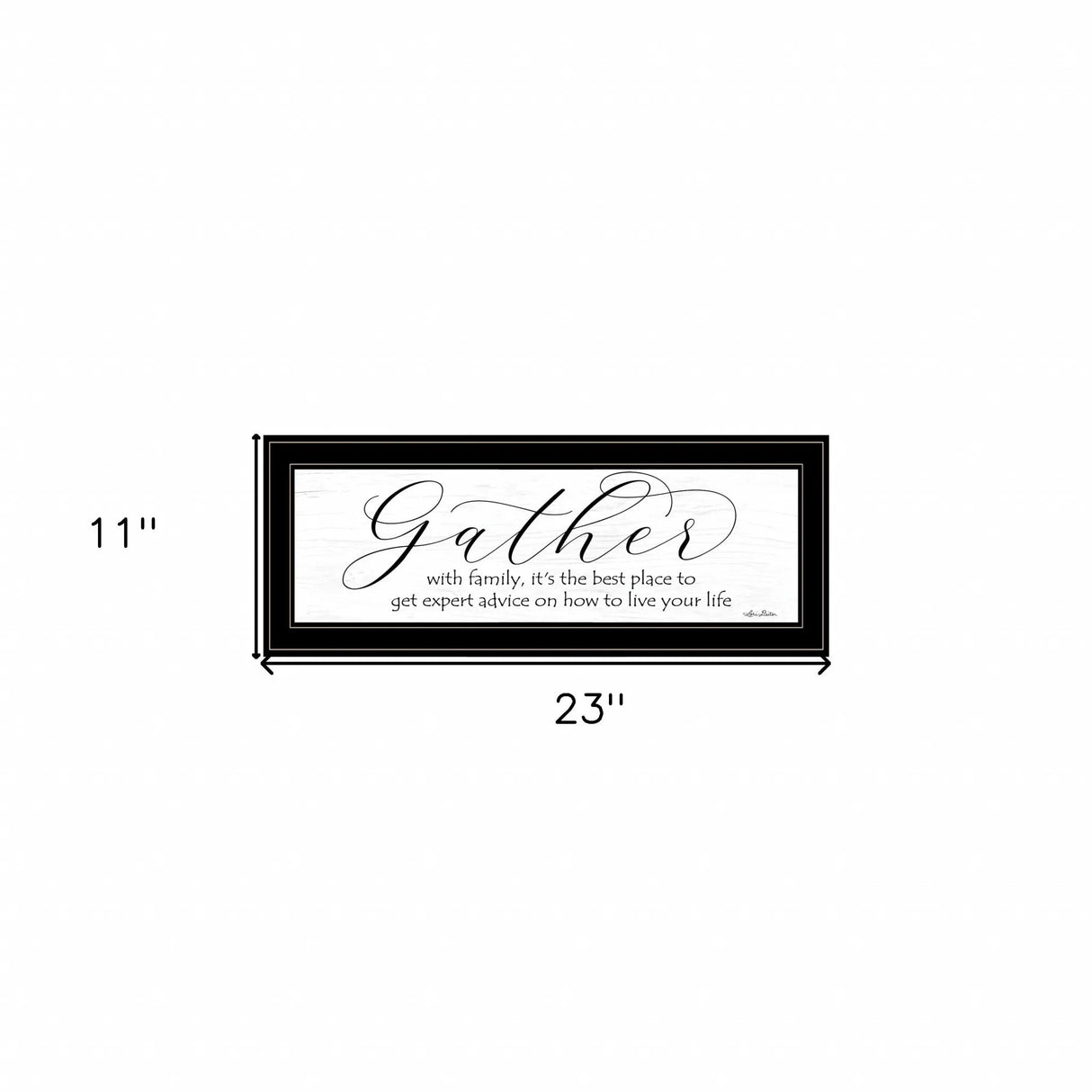 Expert Advice 2 Wall Art Black Framed Print Julia M LifeStyles