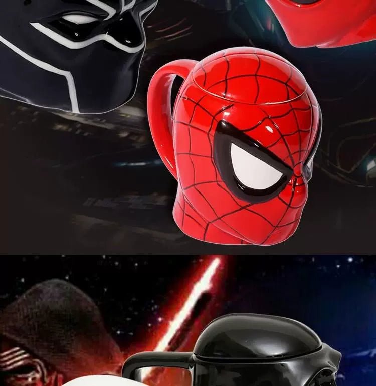 Marvel Heroes Ceramic Large Capacity Mug - Perfect for Coffee Lovers! - Julia M LifeStyles