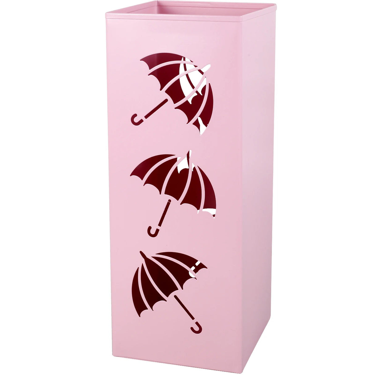 Modern Metal Freestanding Umbrella Stand - Square Mesh Design - Julia M LifeStyles