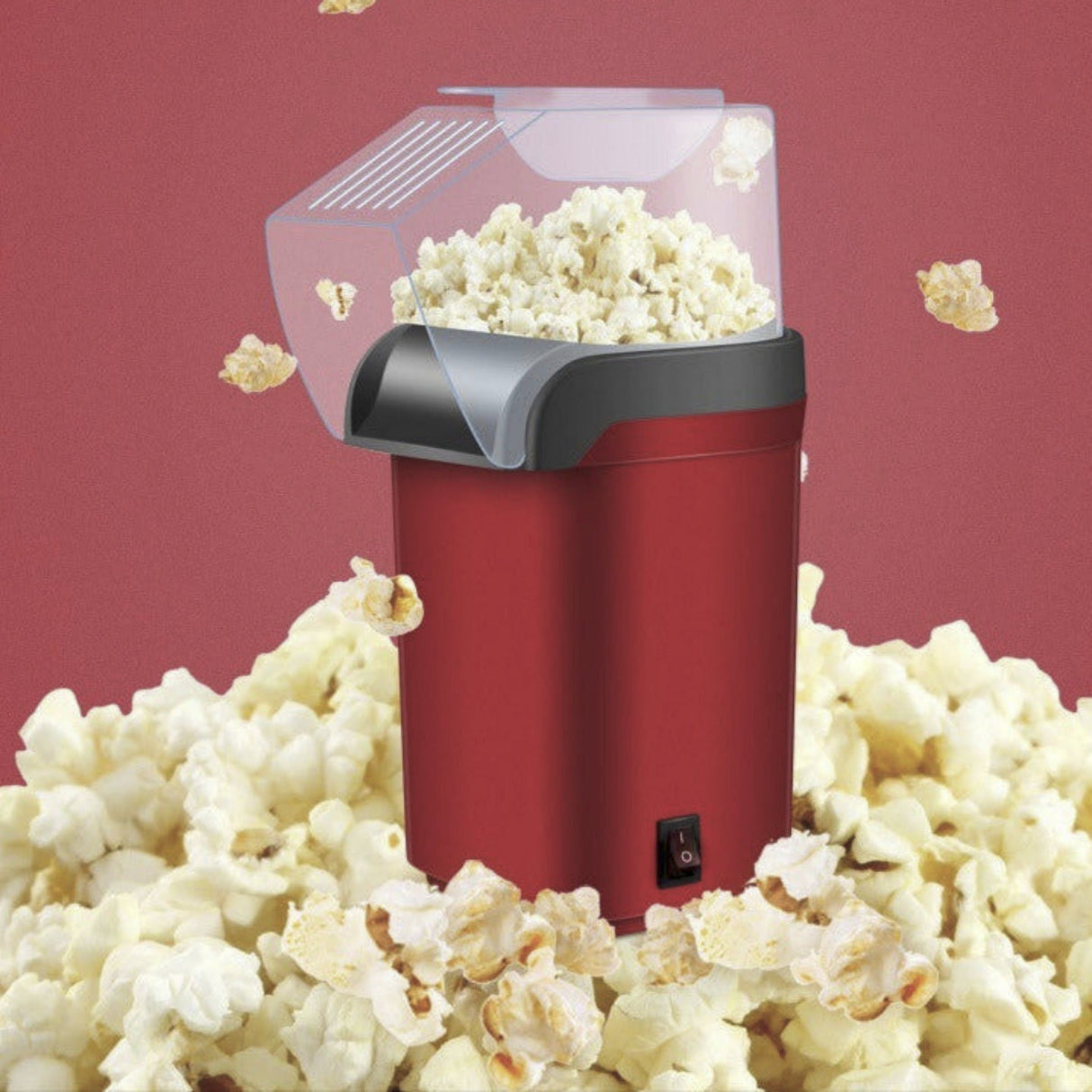 Mini 110V Automatic Popcorn Machine for Home and Kids' Parties - Julia M LifeStyles