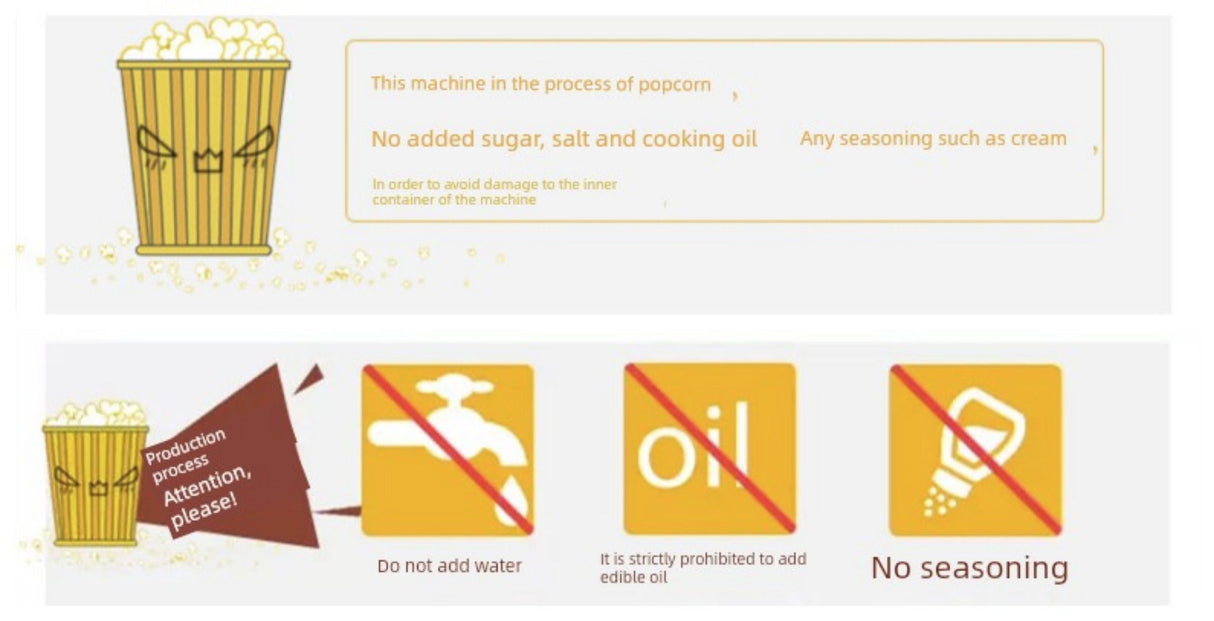 Mini 110V Automatic Popcorn Machine for Home and Kids' Parties - Julia M LifeStyles