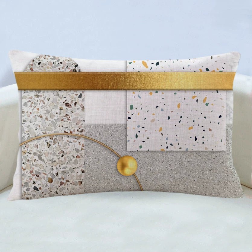 Modern Light Luxury Earth Warm Color Stain Resistant Living Room Pillow (OLKMN) - Julia M LifeStyles