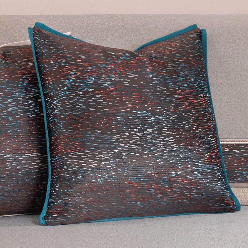 Modern Minimalist Sofa Cushion Patchwork Affordable Luxury Style Fancy Living Room Waist Pillow Bed Head Backrest Cushion with Core - Julia M LifeStyles