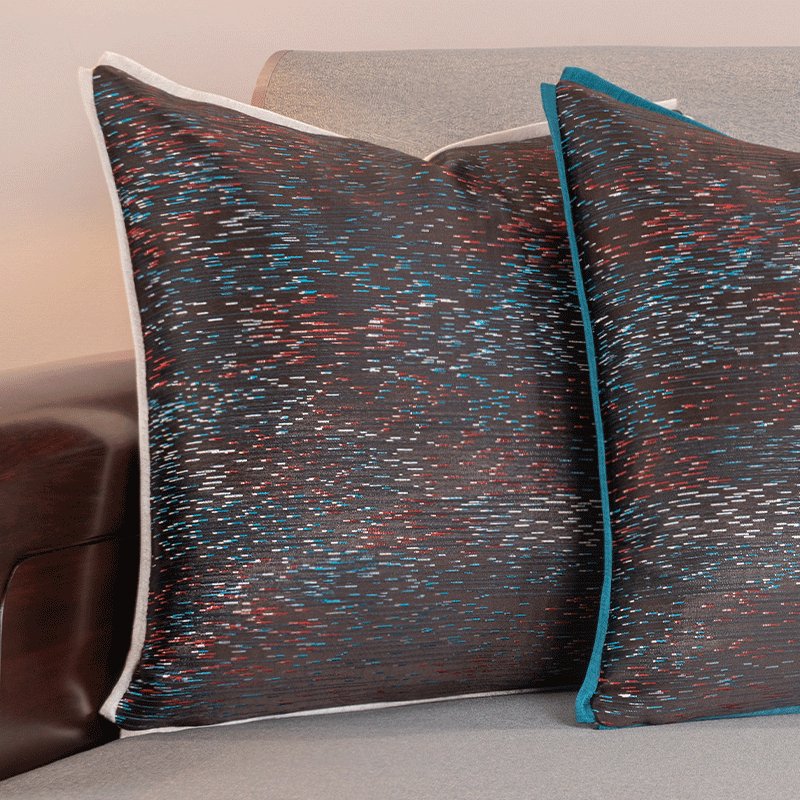 Modern Minimalist Sofa Cushion Patchwork Affordable Luxury Style Fancy Living Room Waist Pillow Bed Head Backrest Cushion with Core - Julia M LifeStyles