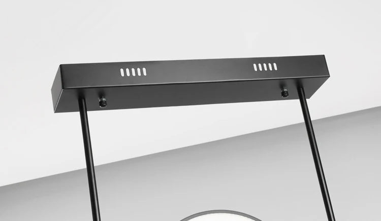 Modern Vintage LED Pendant Light – Iron and Marble Chandelier - Julia M LifeStyles