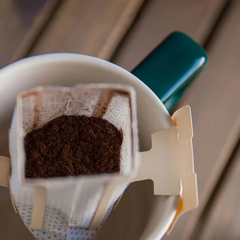 Retro Ceramic Coffee Cup with Unique Handgrip - Julia M LifeStyles