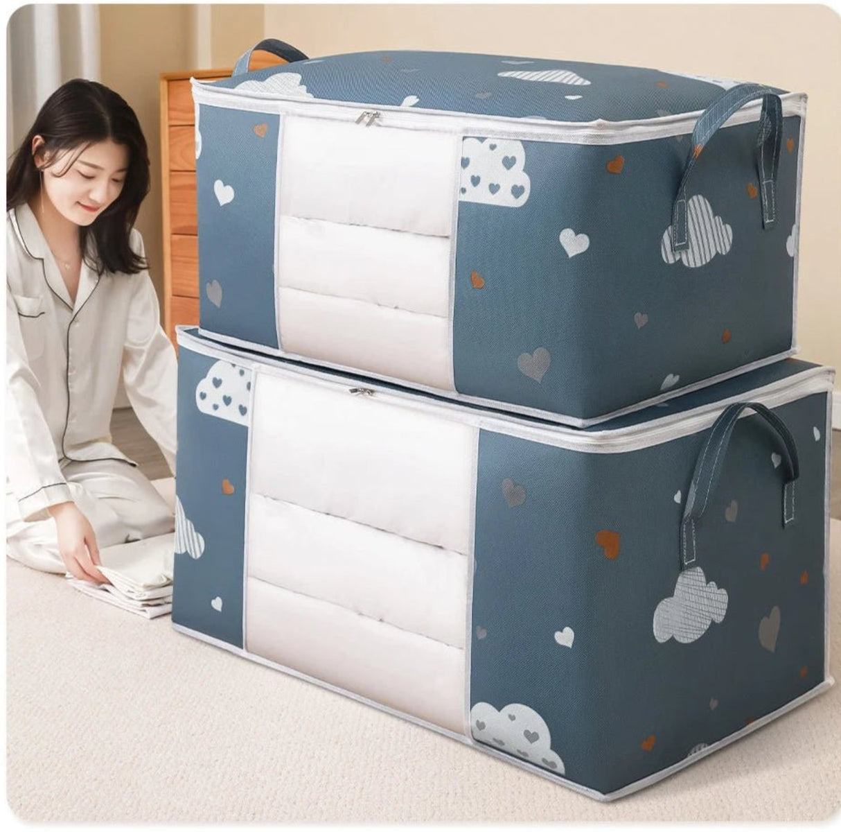 Big Capacity Dust-Proof Quilt and Bedding Storage Bag - Julia M LifeStyles