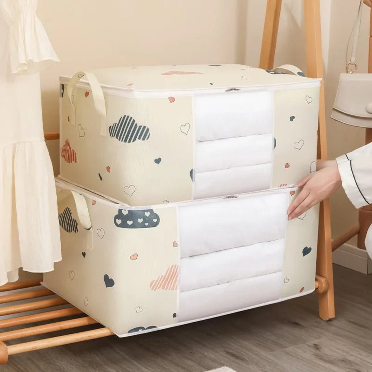 Big Capacity Dust-Proof Quilt and Bedding Storage Bag - Julia M LifeStyles