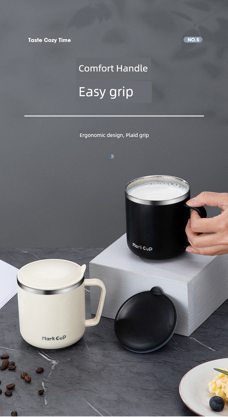 Scandinavian Stainless Steel Student Mug - Julia M LifeStyles