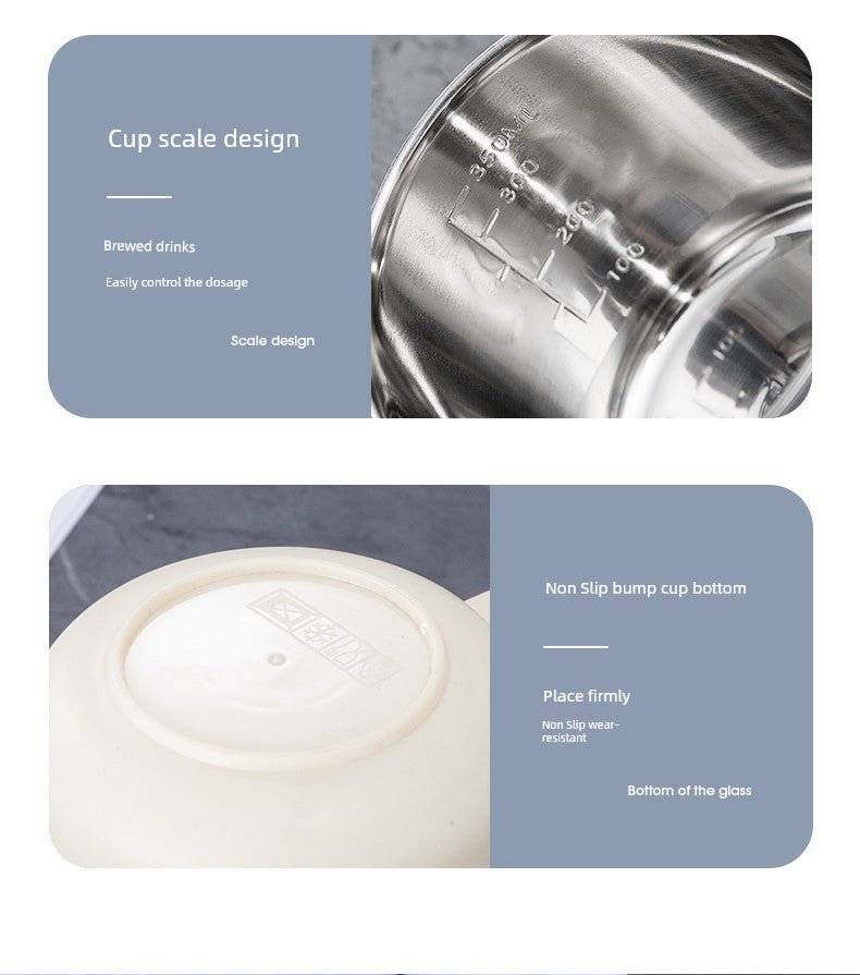 Scandinavian Stainless Steel Student Mug - Julia M LifeStyles