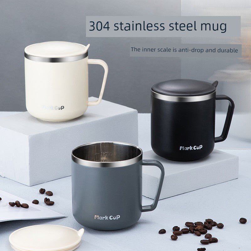 Scandinavian Stainless Steel Student Mug - Julia M LifeStyles