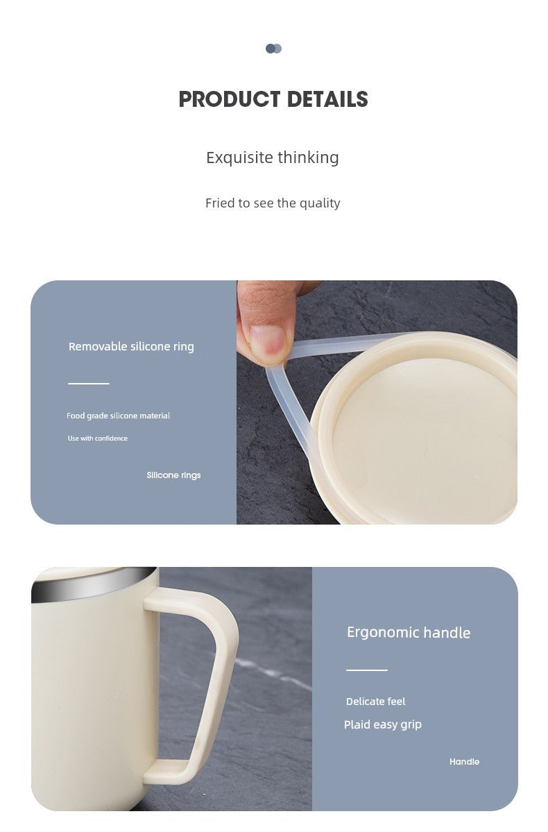 Scandinavian Stainless Steel Student Mug - Julia M LifeStyles