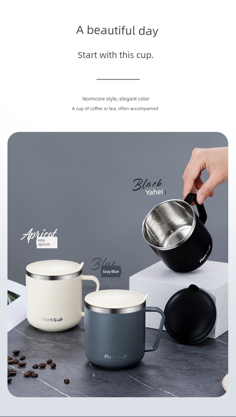 Scandinavian Stainless Steel Student Mug - Julia M LifeStyles