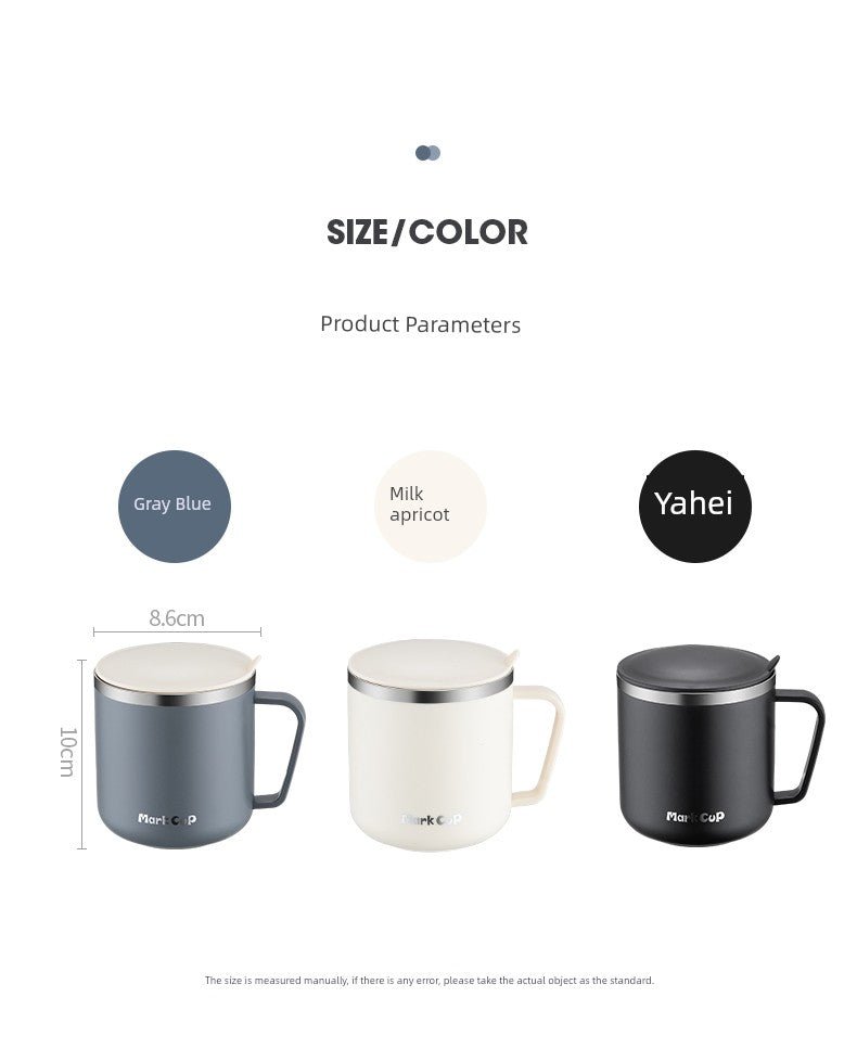 Scandinavian Stainless Steel Student Mug - Julia M LifeStyles