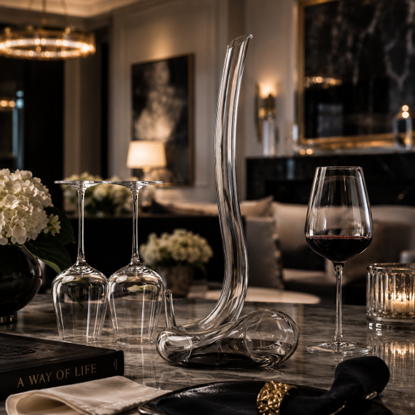The Serpente Crystal Decanter