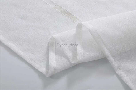 Striped Semi-Sheer European Window Curtain - Julia M LifeStyles