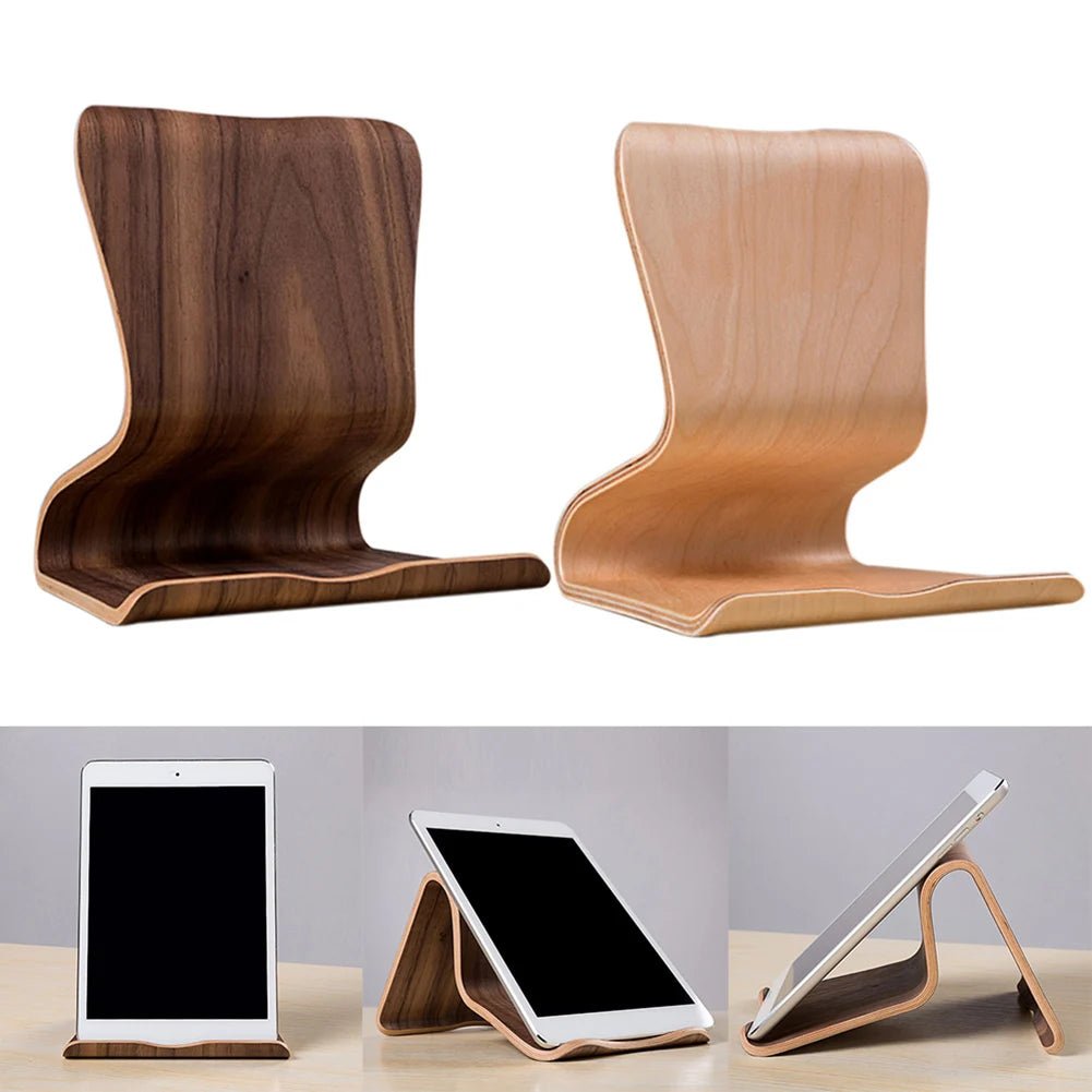 Universal Wooden Tablet & Phone Stand 🌿 - Julia M LifeStyles