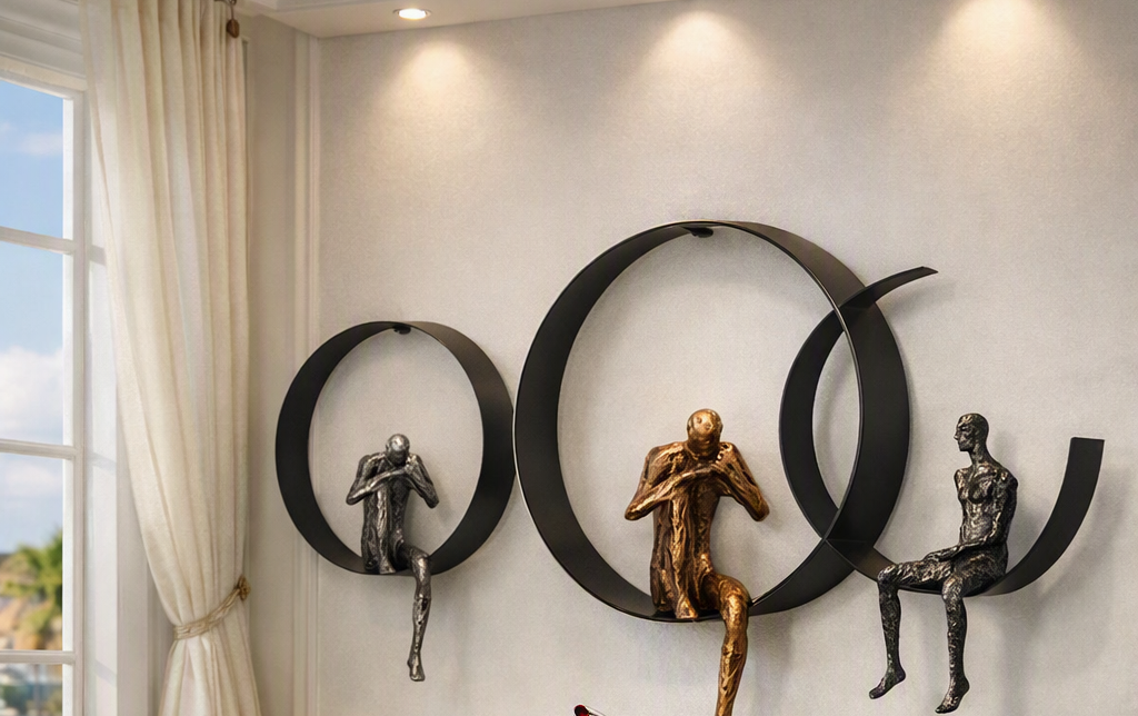 Élan Contemplation Wall Sculpture | Modern Abstract Resin Wall Art