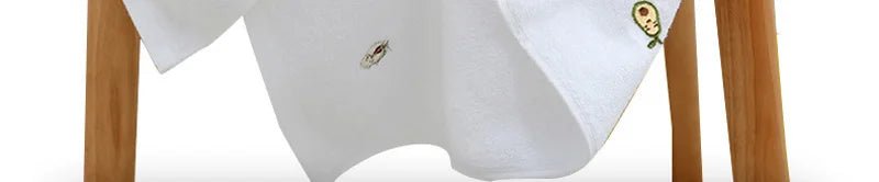 Women Bath Bathroom Embroidered Avocado Cotton Towel Face Towel Adult Soft Absorbent - Julia M LifeStyles
