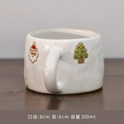 Handmade Retro Japanese Stoneware Heart Mug - Julia M LifeStyles