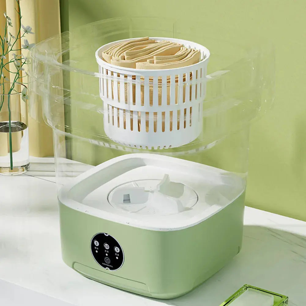 Portable Spin Dryer Bucket Washer: Big Capacity for Travel & Home Julia M Home & Kitchen