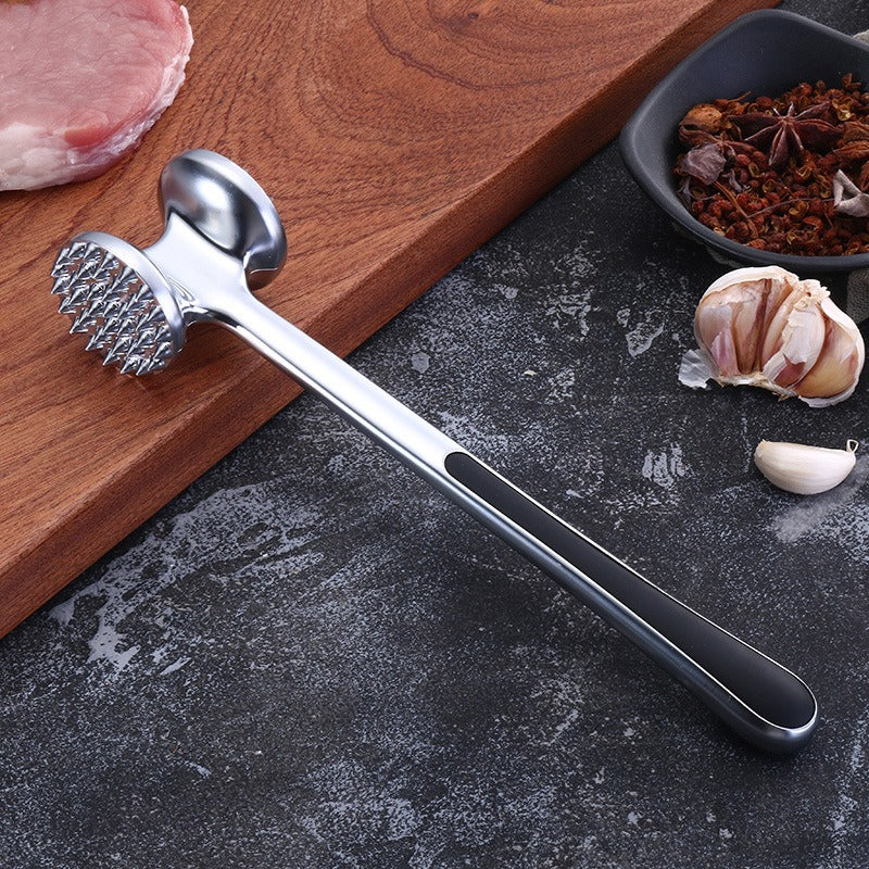 Zinc Alloy Meat Hammer Loose Meat Hammer Pork Steak Hammer Meat Fluffy Tender Meat Mince Hammer Creative Kitchen Tools