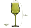 Verdant Bloom Floral Glassware