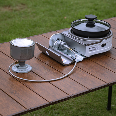 Magnetic Iso Gas to Bhutan Gas Burner Conversion Adapter